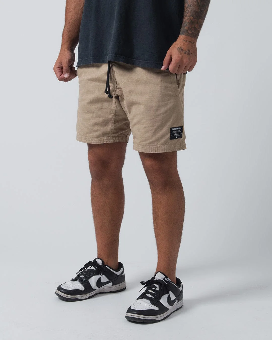 Casual Gi Shorts - Khaki - Image 2