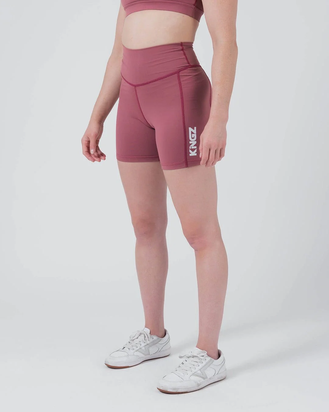 Kore Women's Training Shorts - Red - Image 2